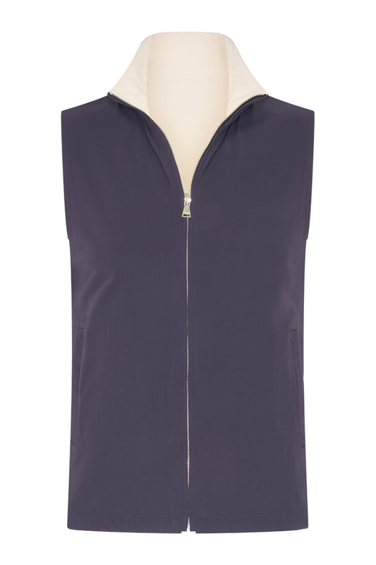 Men Gilet Reversible | Dark Blue | Kit