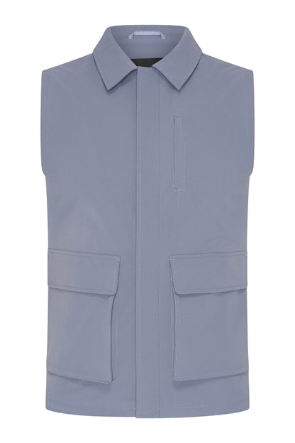 Men Gilet | Cloud Blue