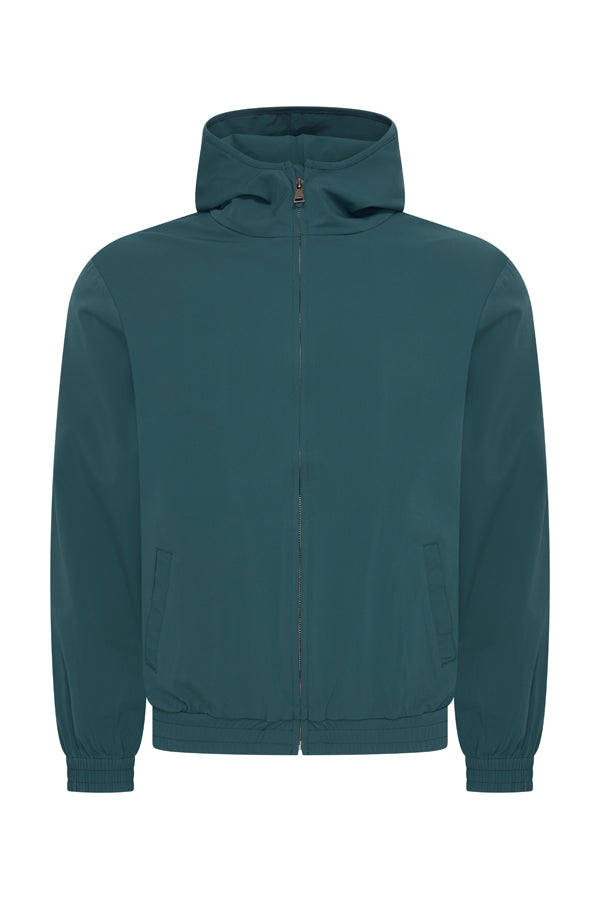 Herren Jacke mit Kapuze | Teal Blue