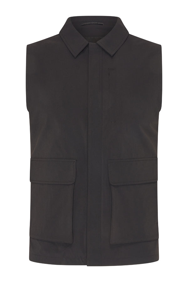 Men Gilet | Black