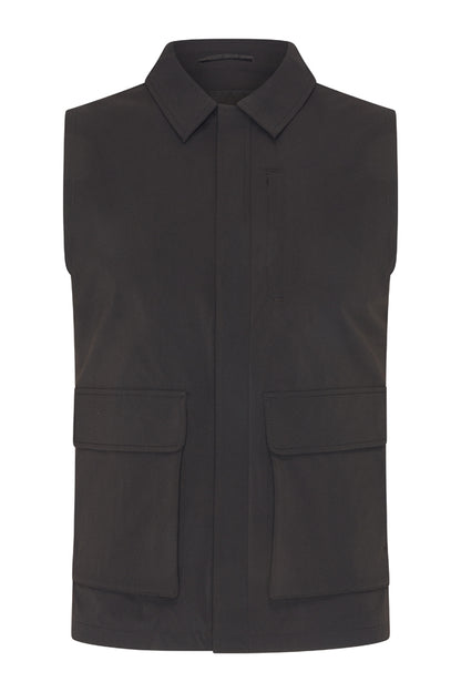 Men Gilet | Black