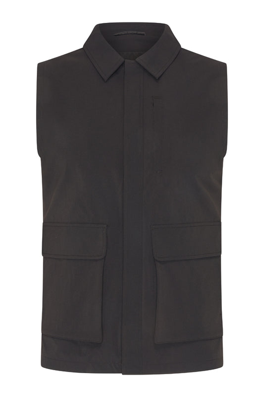 Men Gilet | Black