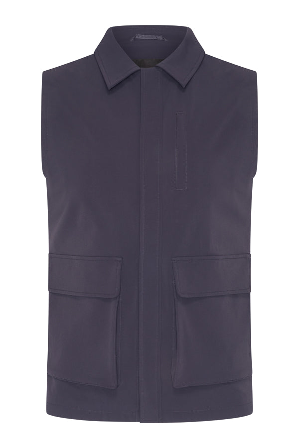Men Gilet | Dark Blue