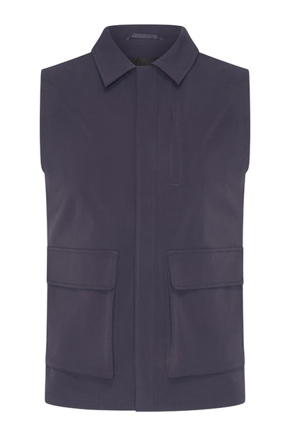 Men Gilet | Dark Blue