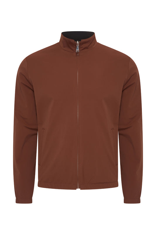 Men Jacket Reversible | Brown Stone | Black