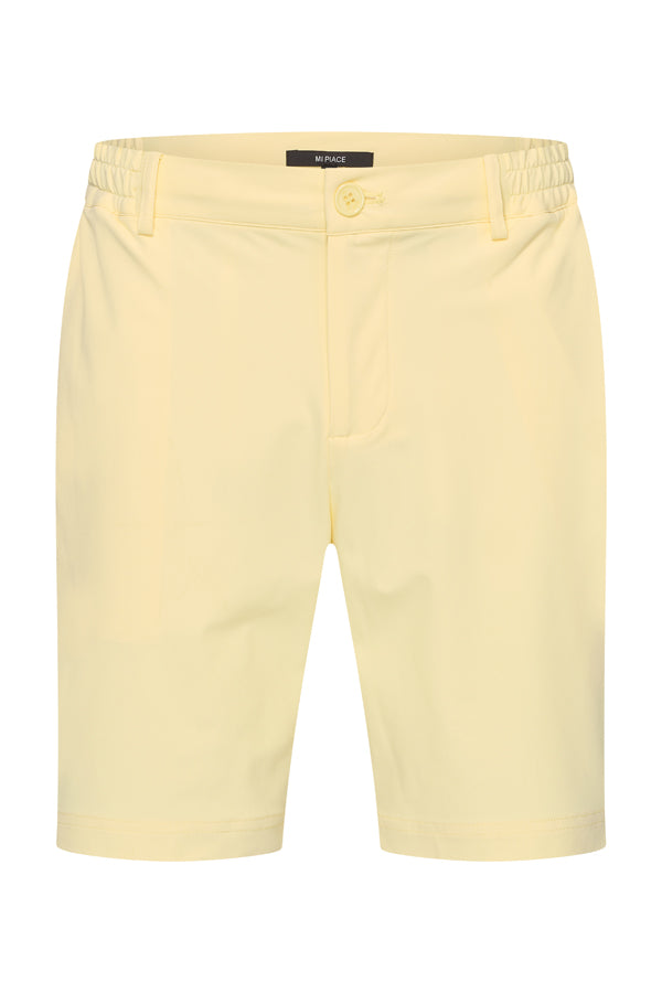 Men Bermuda Shorts | Pastel Yellow
