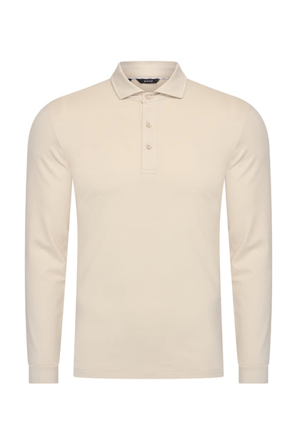 Men Polo Cotton Long Sleeves | Kit