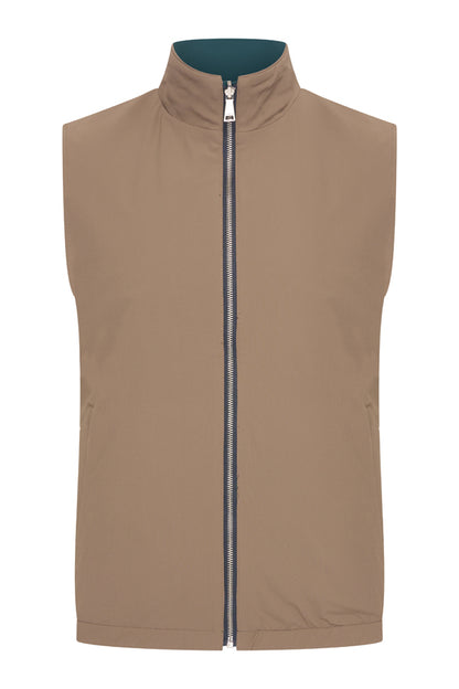 Herrenweste Wendbar | Teal Blue | Falcon