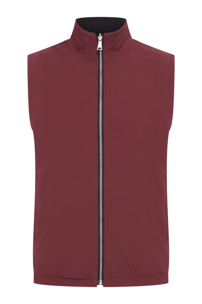 Herren Weste Wendbar | D.Blau | Bordeaux
