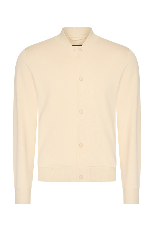 Sweat Bomber Jack | Beige