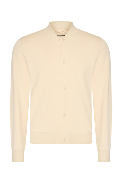 Sweat Bomber Jack | Beige