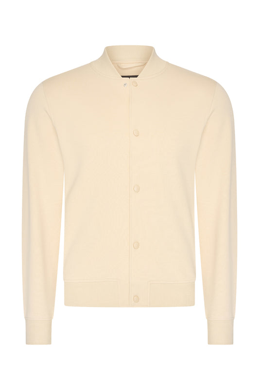 Sweat Bomber Jack | Beige