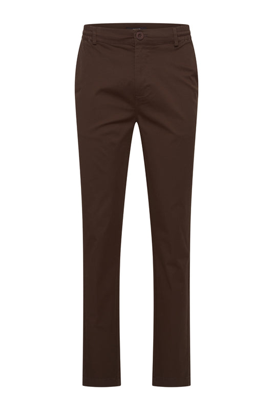 Men Trousers Cotton Str. | Brown