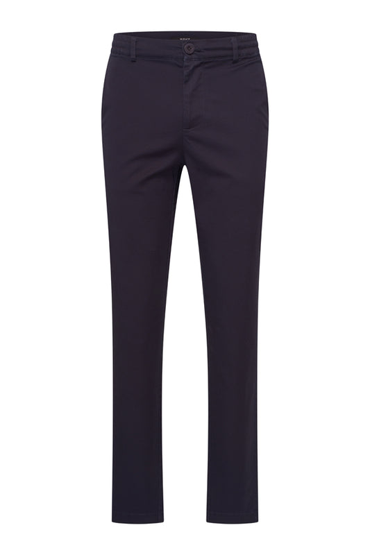 Men Trousers Cotton Str. | Dark Blue