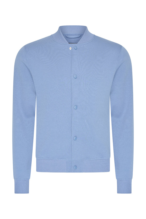 Sweat Bomber Jack | Cloud Blue