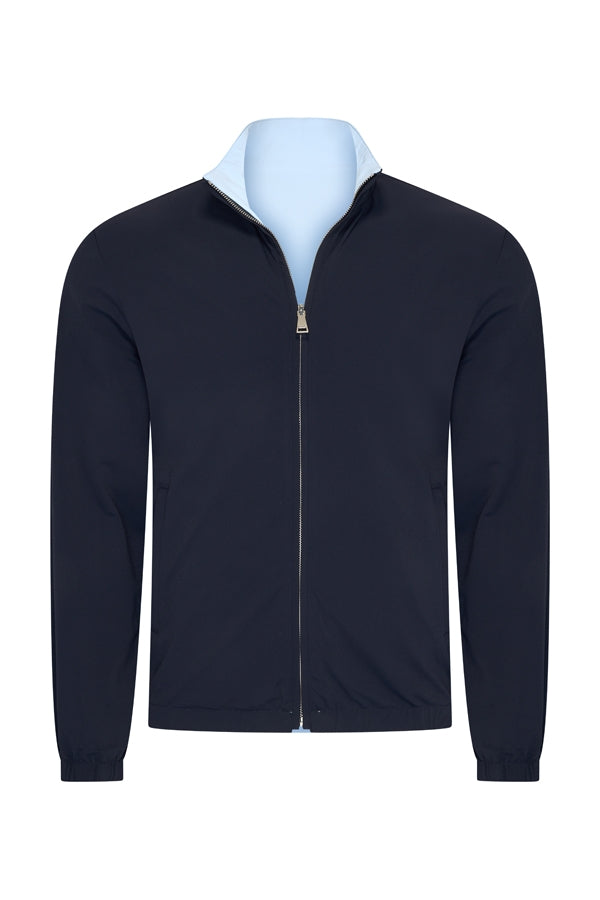 Men Jacket Reversible | D.Blue | L.Blue