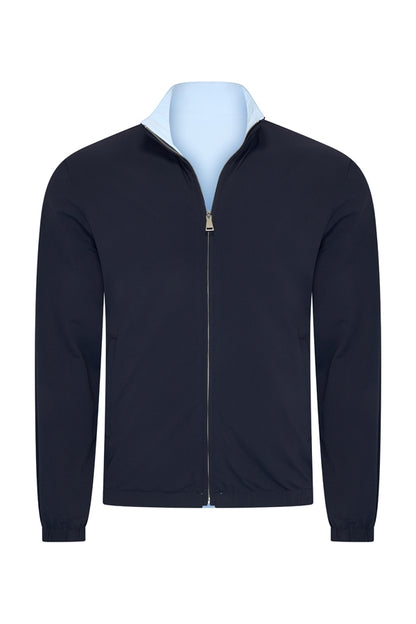 Men Jacket Reversible | D.Blue | L.Blue