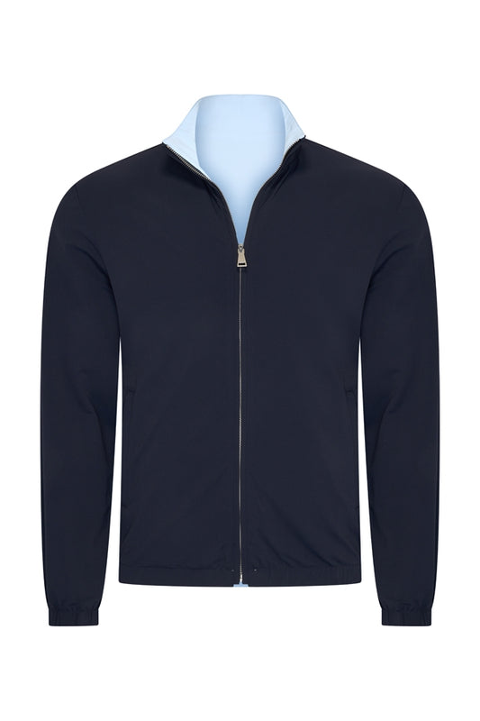 Men Jacket Reversible | D.Blue | L.Blue