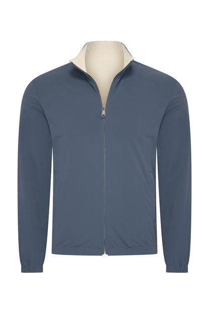Men Jacket Reversible | Cloud Blue | Kit