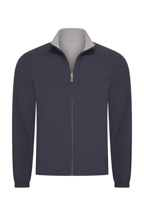 Men Jacket Reversible | D.Grey | Elephant Grey