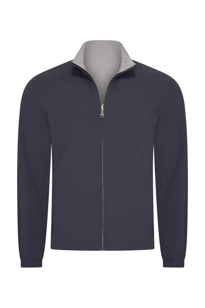 Men Jacket Reversible | D.Grey | Elephant Grey