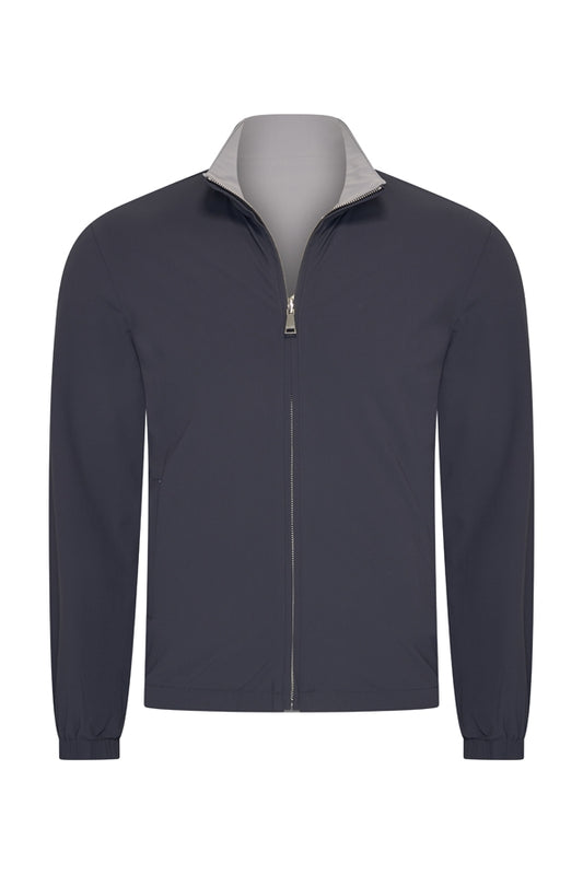 Men Jacket Reversible | D.Grey | Elephant Grey