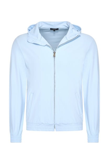 Men Jack Hooded | Light Blue
