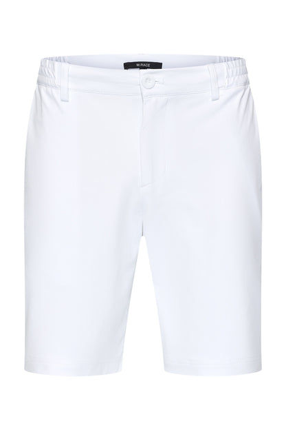 Men Bermuda Shorts | White