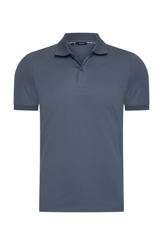 Men Polo Cotton | Dark Grey