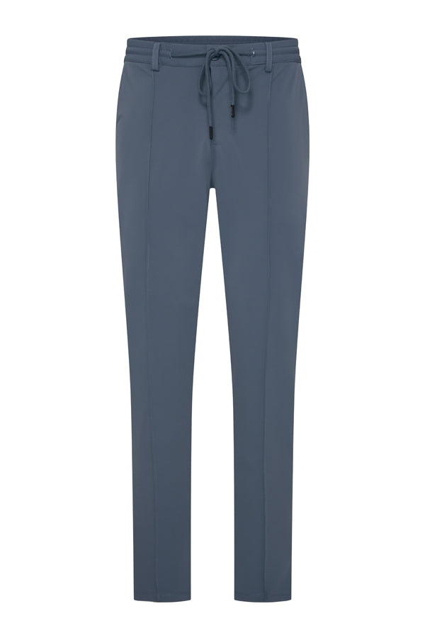 Men Trousers Pintuck Seam | Cloud Blue