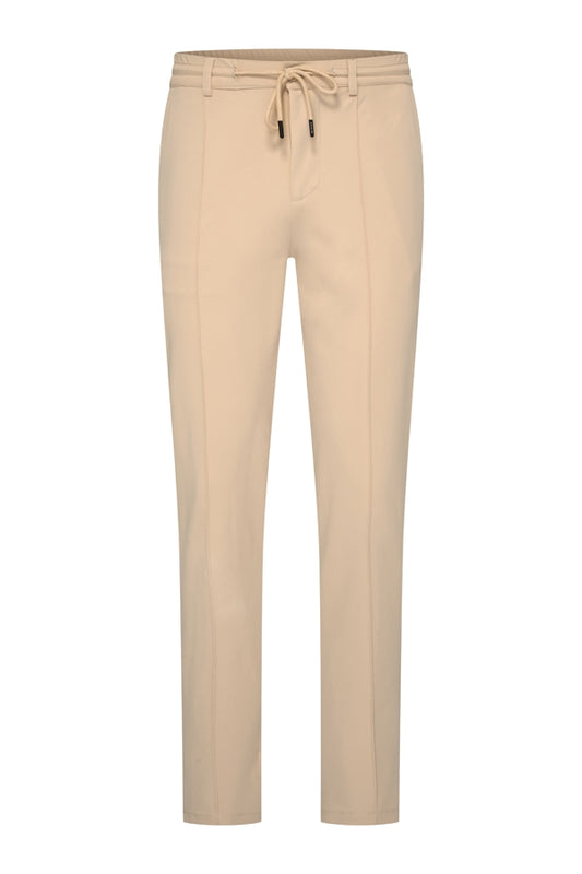 Men Trousers Pintuck Seam | Beige
