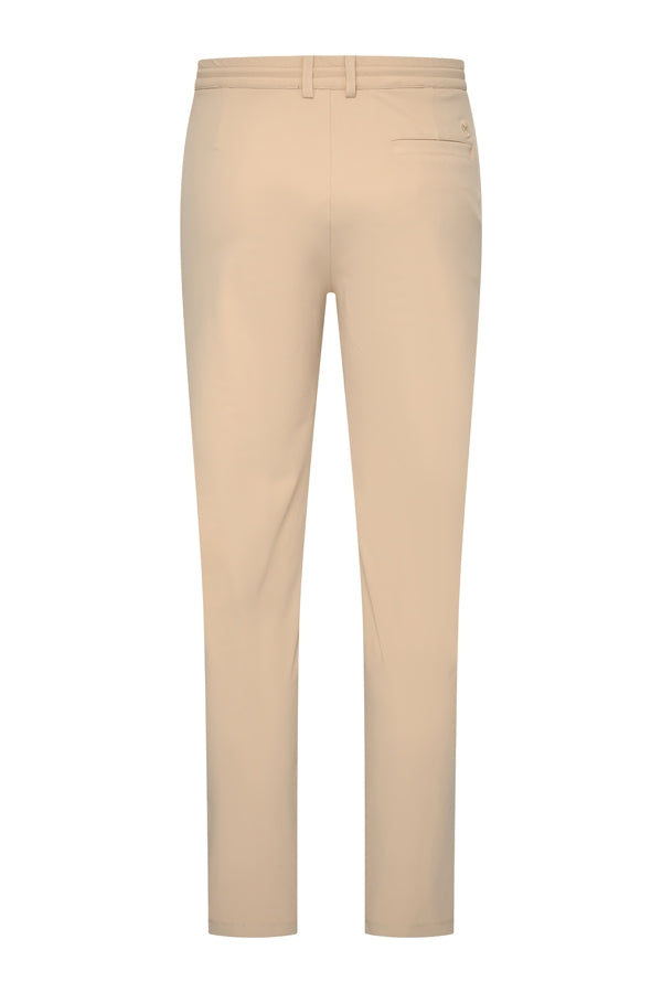 Men Trousers Pintuck Seam | Beige