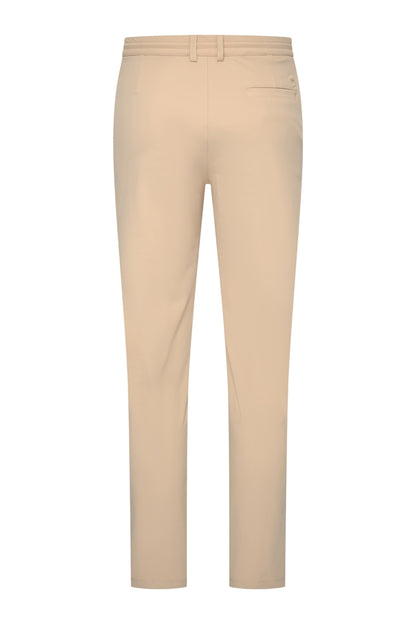 Men Trousers Pintuck Seam | Beige