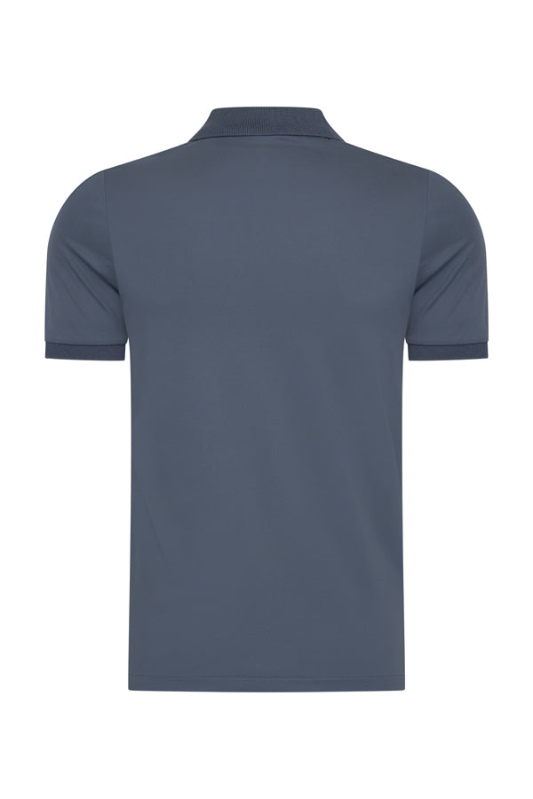 Men Polo Cotton | Dark Grey