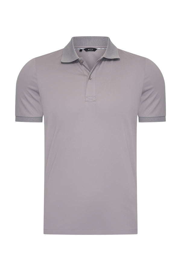 Men Polo Cotton | Elephant Grey
