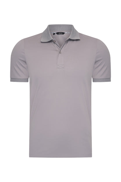 Men Polo Cotton | Elephant Grey