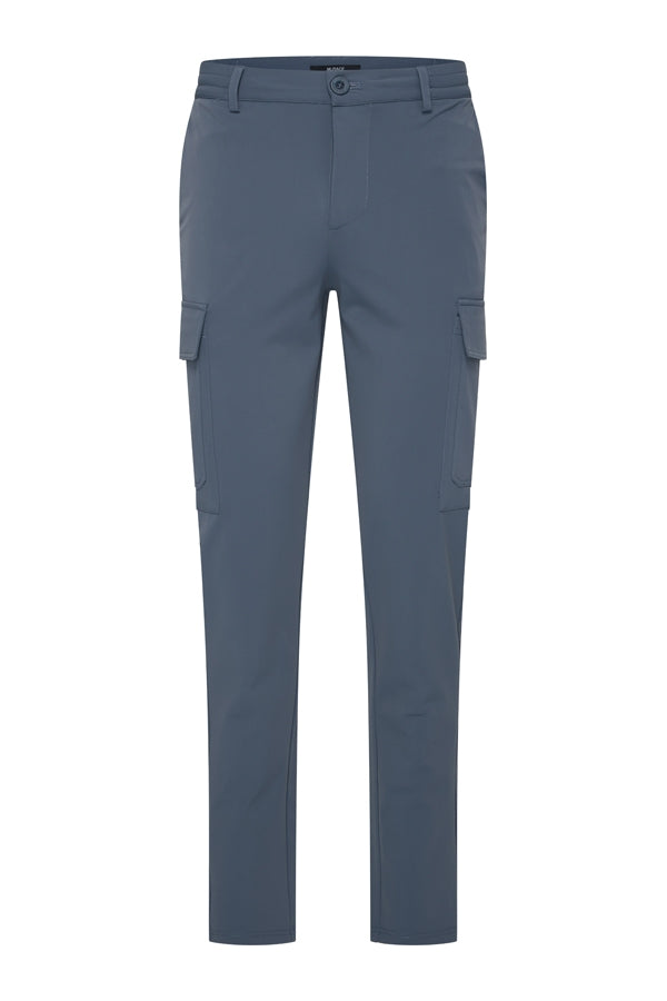 Men Trousers Straight Cargo | Cloud Blue