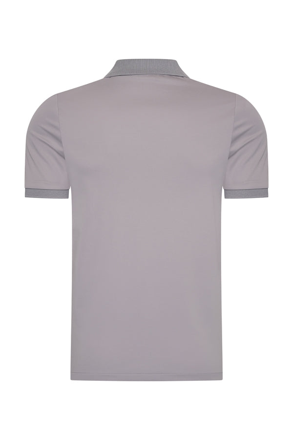 Men Polo Cotton | Elephant Grey