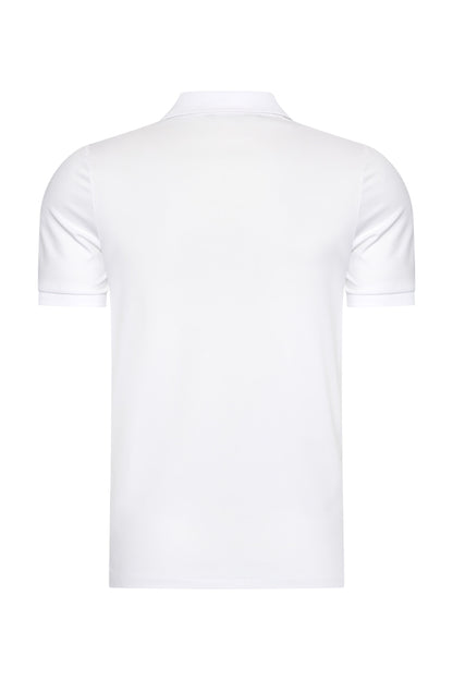 Men Polo Cotton | White