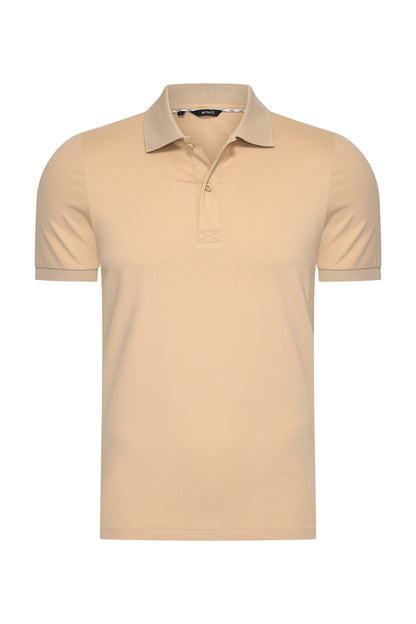 Men Polo Cotton | Beige