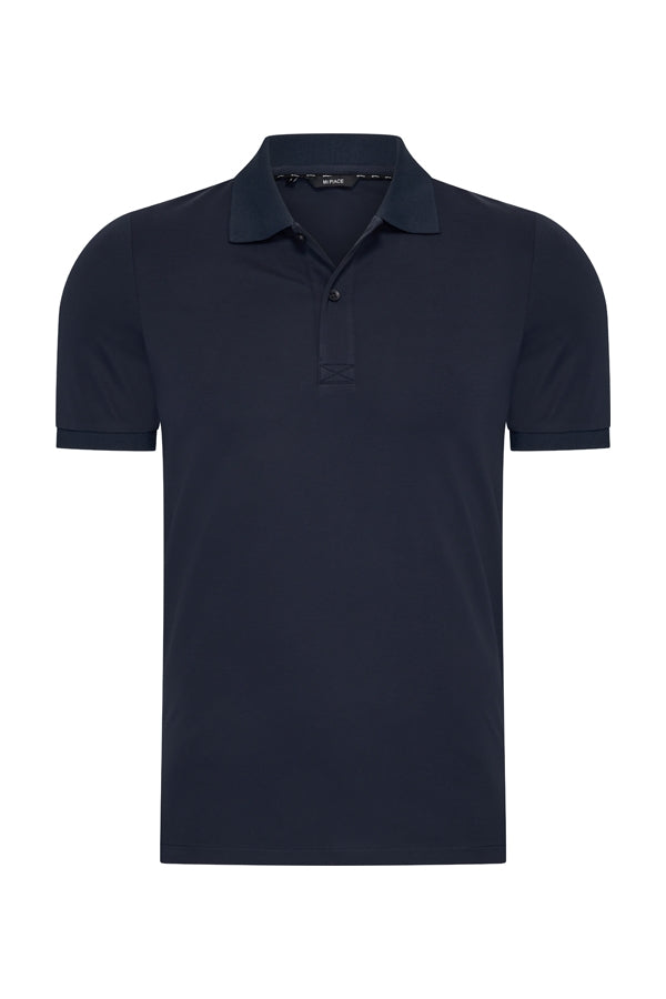 Men Polo Cotton | Dark Blue