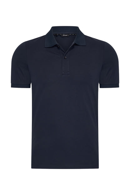 Men Polo Cotton | Dark Blue