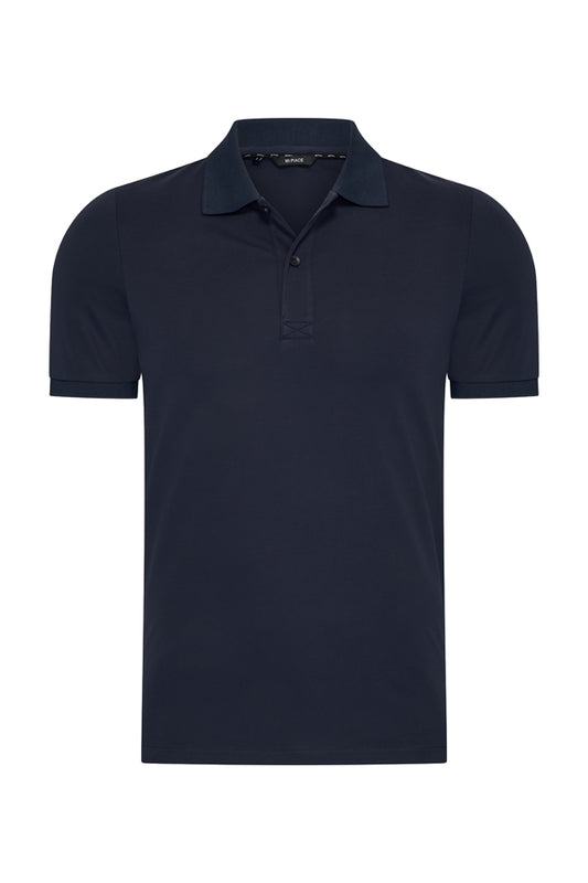 Men Polo Cotton | Dark Blue