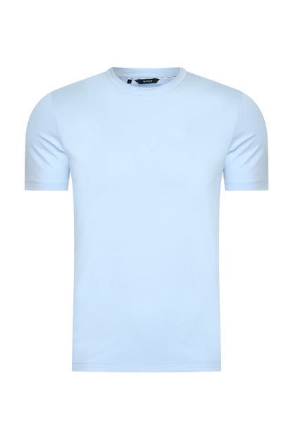 Herren T-Shirt aus Baumwolle | Hellblau