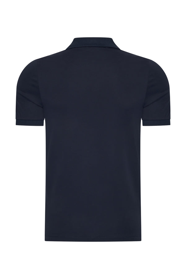 Men Polo Cotton | Dark Blue