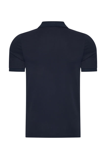 Men Polo Cotton | Dark Blue