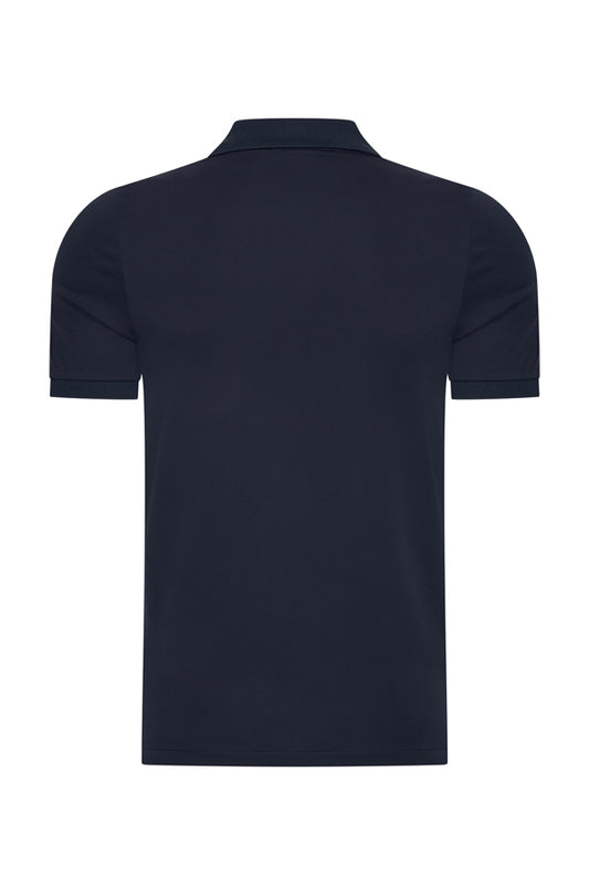 Men Polo Cotton | Dark Blue