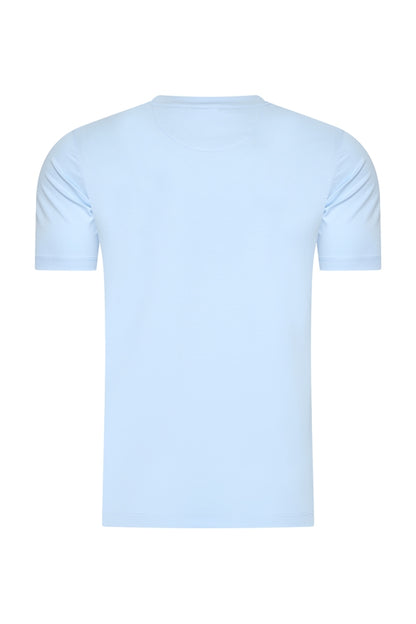 Herren T-Shirt aus Baumwolle | Hellblau