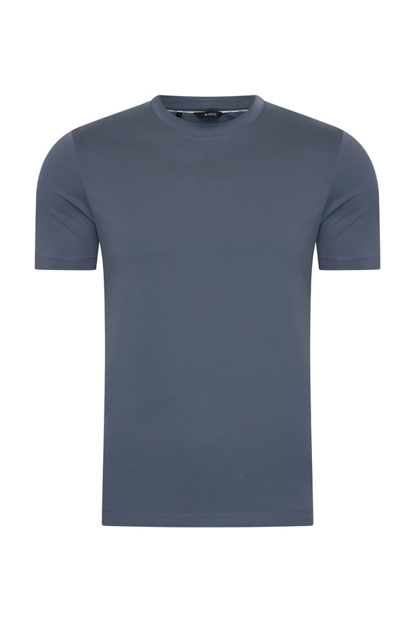 Men Cotton T Shirt | Cloud Blue