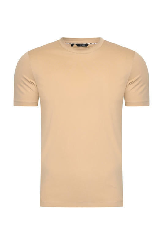 Herren Baumwoll T-Shirt | Beige